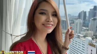 หนังโป๊ไทย JohntronX – Nori น้องโนริสาวตาคมยิ้มสวย มาในชุดแดงสวยหุ่นแจ่ม เจอเย็ดทั้งด๊อกกี้แหกหีเย็ดไม่ยั้ง