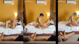 คลิปหลุดโอนลี่แฟน wwwaomsincom ชวนเพื่อนมานั่งดูเย็ดสาวที่เจอจากคลับดูไปสาวควยไปเสียวๆ